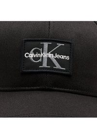 Calvin Klein Jeans Czapka z daszkiem Mono Logo Patch Cap K50K512149 Czarny. Kolor: czarny. Materiał: materiał