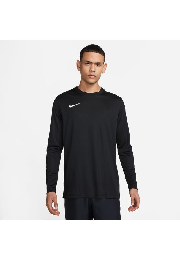 Koszulka treningowa męska Nike Park Vii. Kolor: czarny. Długość rękawa: długi rękaw. Długość: długie