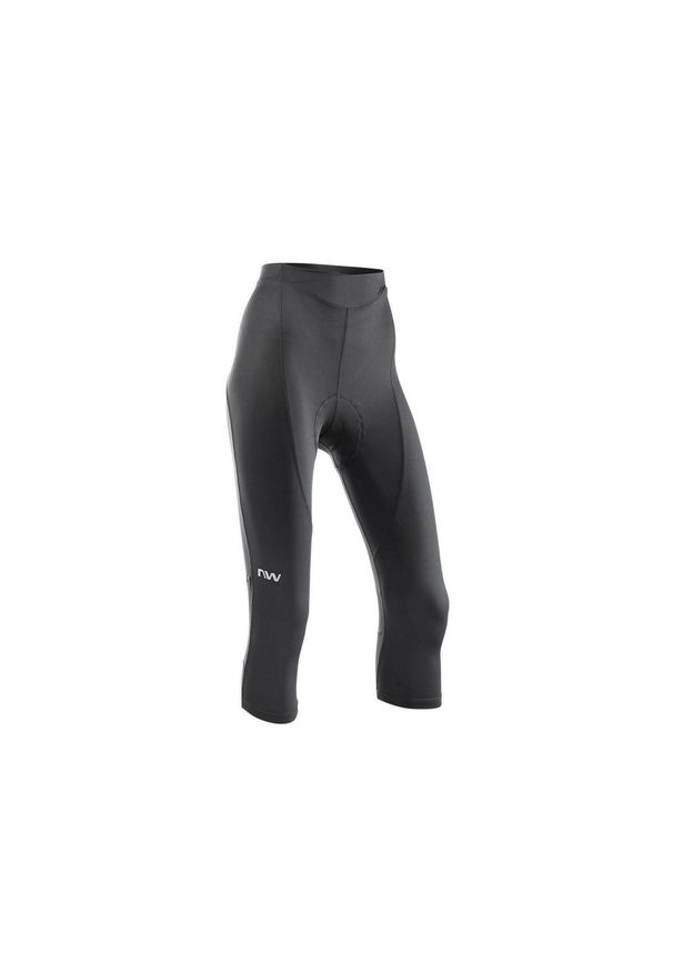Spodenki rowerowe damskie NORTHWAVE Active Woman Knicker 3/4 czarny. Kolor: czarny. Długość: długie