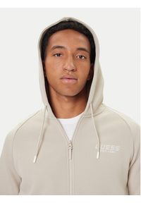 Guess Bluza Z5BQ12 KB3P2 Beżowy Regular Fit. Kolor: beżowy. Materiał: bawełna, syntetyk #3
