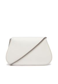 Calvin Klein Torebka Ck Curved Wallet On Chain LV04F1153G Biały. Kolor: biały. Materiał: skórzane #4