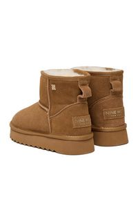 Nine West Śniegowce CEO-NASR-01 Brązowy. Kolor: brązowy. Materiał: skóra, zamsz