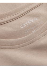 Ombre Clothing - Zestaw longsleeve męski z długim rękawem 2-pak - mix V9 Z43 - XXL. Kolor: zielony. Materiał: bawełna, materiał, skóra. Długość rękawa: długi rękaw. Długość: długie. Wzór: aplikacja, gładki, jednolity #7