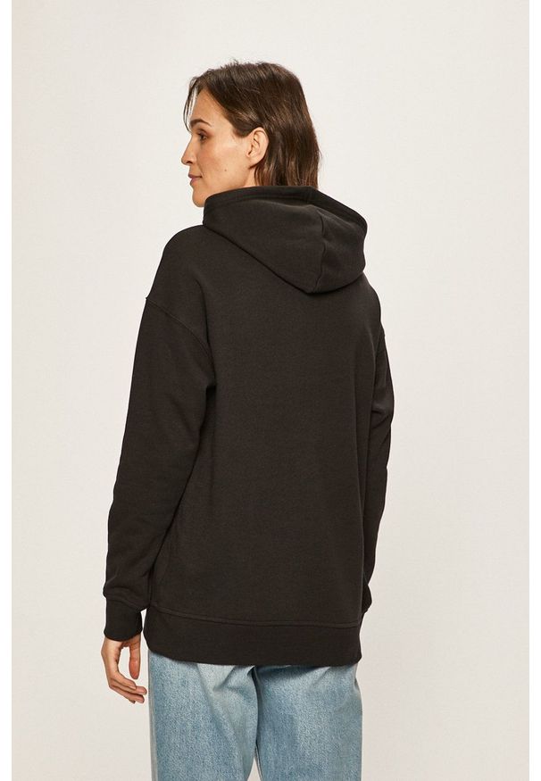 adidas Originals - Bluza. Kolor: czarny. Wzór: nadruk