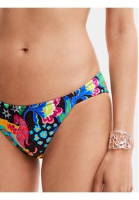 Desigual Dół od bikini Jungle 24SWMK11 Kolorowy. Materiał: syntetyk. Wzór: kolorowy