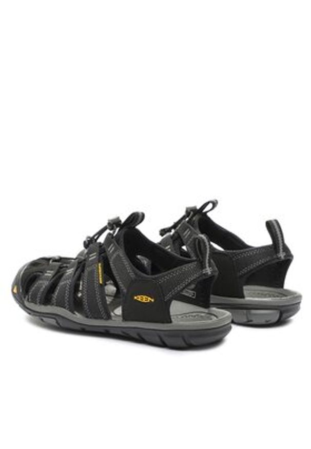 keen - Keen Sandały Clearwater Cnx 1008660 Czarny. Kolor: czarny. Materiał: materiał