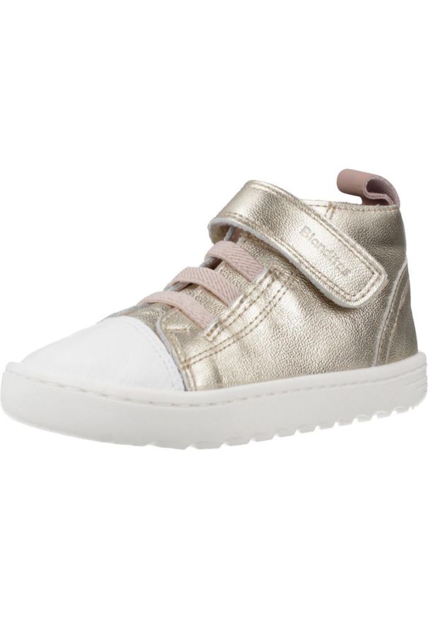 BLANDITOS BY CRIO'S - Buty BLANDITOS PEKINBD Złoty. Kolor: żółty. Materiał: skóra. Sport: turystyka piesza