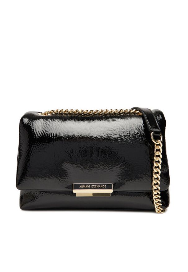 Armani Exchange Torebka XW000355 AF17239 UC001 Czarny. Kolor: czarny. Materiał: skórzane