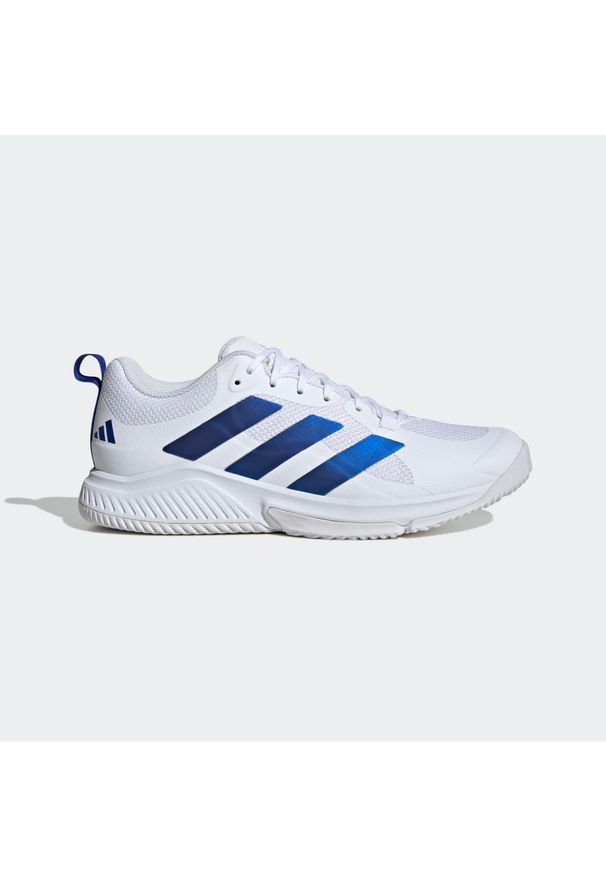 Adidas - Buty do piłki ręcznej ADIDAS Court Team Bounce. Kolor: biały, niebieski, wielokolorowy. Materiał: kauczuk. Szerokość cholewki: normalna. Sport: piłka ręczna