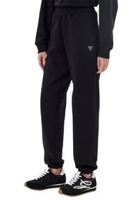 Guess - GUESS Czarne damskie spodnie dresowe Primula, Rozmiar XS. Kolor: czarny. Materiał: dresówka #5