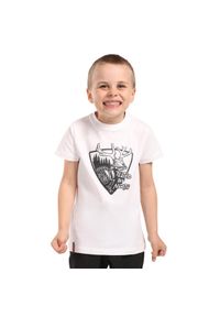 Koszulka dla dzieci Kilpi Salo. Kolor: biały. Sport: turystyka piesza #1