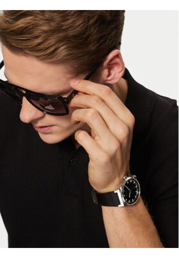 BOSS Zegarek Candor 1514075 Czarny. Kolor: czarny