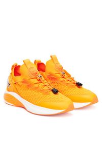 Plein Sport Sneakersy SAES USC0751 STE003N Pomarańczowy. Kolor: pomarańczowy. Materiał: materiał #2