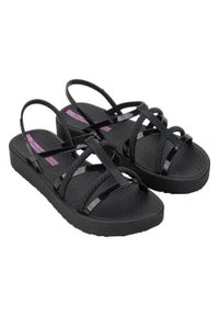 Sandały damskie Ipanema Diversa Flatform. Kolor: czarny