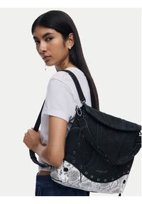 Desigual Plecak 25WAKP11 Czarny. Kolor: czarny. Materiał: skóra #3