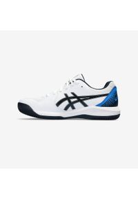 Buty tenisowe męskie Asics Gel Dedicate 8 na mączkę ceglaną. Materiał: syntetyk, skóra. Szerokość cholewki: normalna. Sport: tenis