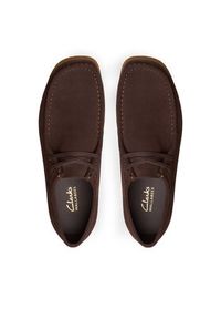 Clarks Półbuty Wallabee EVO 26178279 Brązowy. Kolor: brązowy. Materiał: zamsz, skóra #6