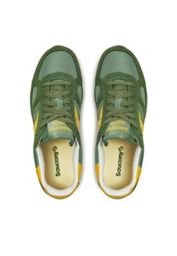 Saucony Sneakersy Shadow Original S2108-880 Zielony. Kolor: zielony. Materiał: materiał