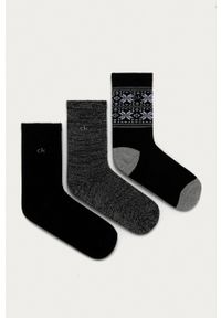 Calvin Klein - Skarpetki (3-pack). Kolor: czarny #1