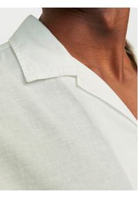 Jack & Jones - Jack&Jones Koszula Resort 12248594 Biały Slim Fit. Kolor: biały. Materiał: bawełna #4