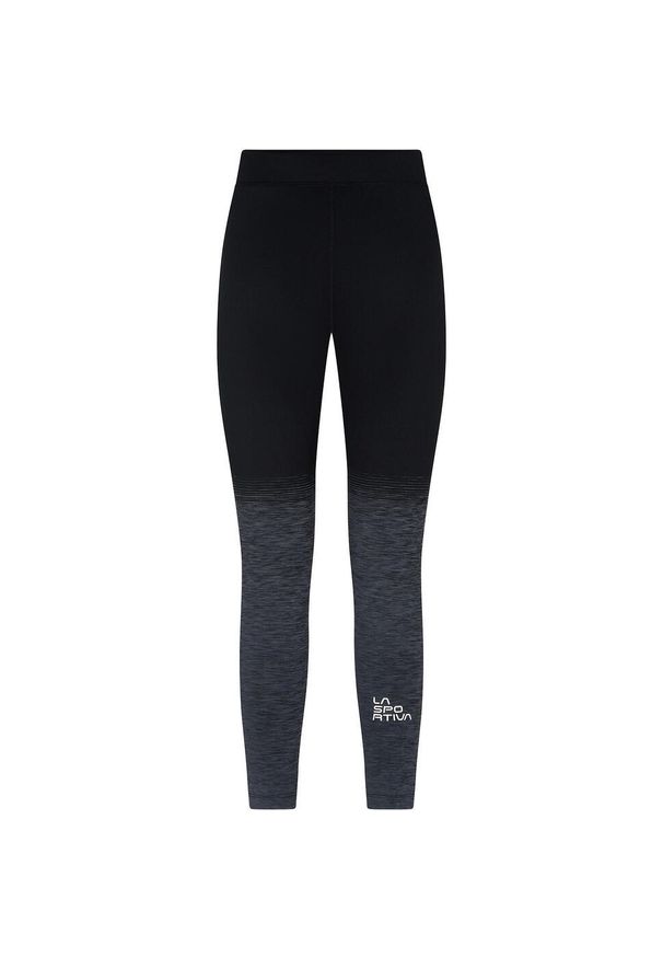 LA SPORTIVA - Legginsy wspinaczkowe damskie La Sportiva Patcha. Kolor: czarny, szary, wielokolorowy. Sport: turystyka piesza