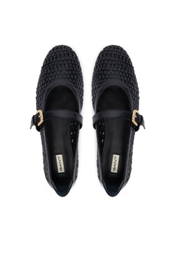 GANT - Gant Baleriny 30511858 Czarny. Kolor: czarny. Materiał: skóra