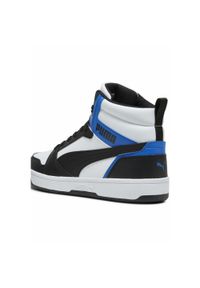 Buty do chodzenia męskie Puma Rebound V6. Kolor: biały, wielokolorowy, czarny. Materiał: materiał, syntetyk. Szerokość cholewki: normalna. Sport: turystyka piesza