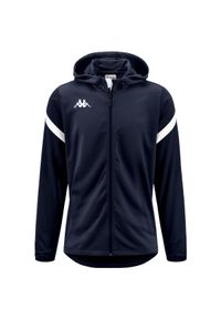 Bluza z kapturem i zamkiem błyskawicznym Kappa Dolve. Typ kołnierza: kaptur. Kolor: wielokolorowy, niebieski, biały #1