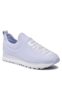 DKNY Sneakersy K1385461 Fioletowy. Kolor: fioletowy. Materiał: materiał #4