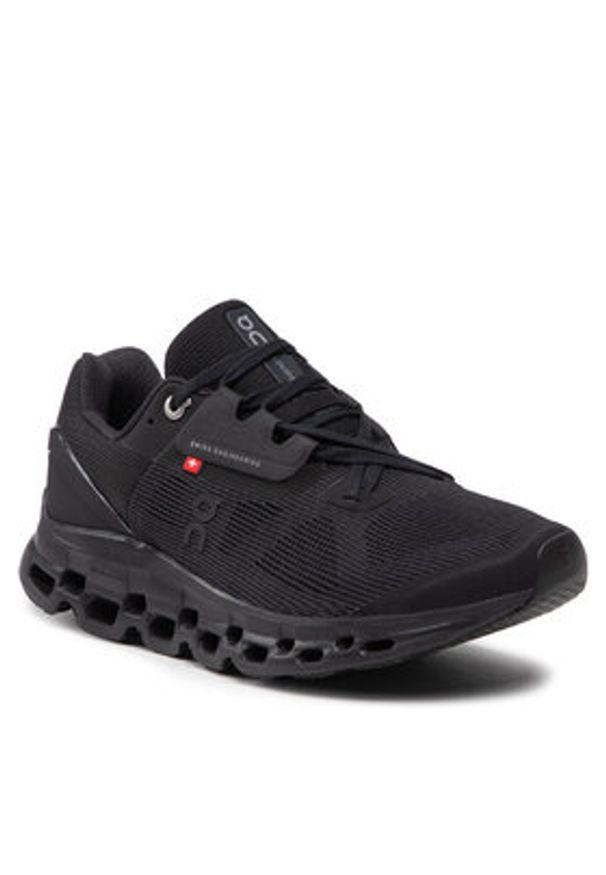 On Buty do biegania Cloudstratus 39.99211 Czarny. Kolor: czarny. Materiał: materiał