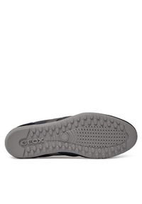 Geox Sneakersy U Wells U45T5A 02211 C4002 Granatowy. Kolor: niebieski. Materiał: skóra, zamsz