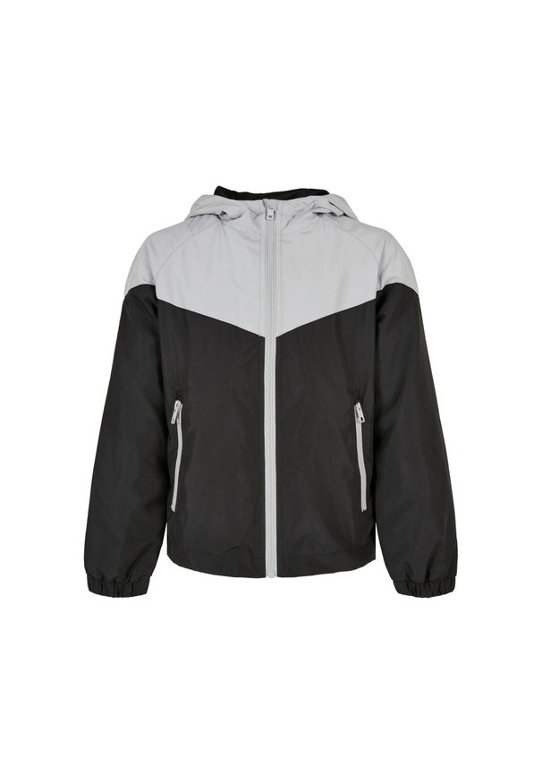 Urban Classics - Kurtka Dla Chłopca Dwa Tony Tech Windrunner. Kolor: wielokolorowy, niebieski, czarny
