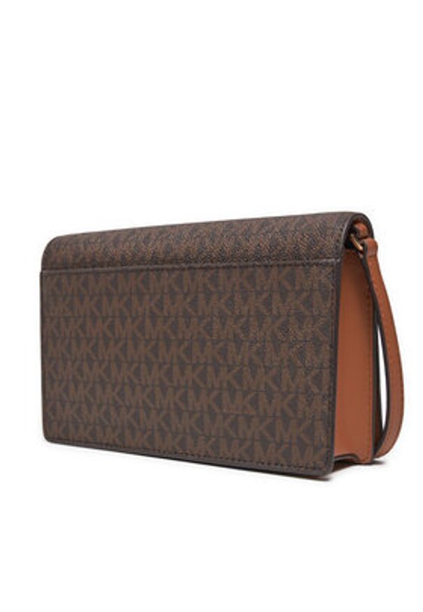 MICHAEL Michael Kors Torebka Jet Set 32T4GJ6C6B Brązowy. Kolor: brązowy. Materiał: skórzane