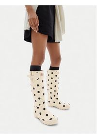 Hunter Kalosze EO-SJY-TY Écru. Kolor: kremowy. Materiał: kauczuk #5