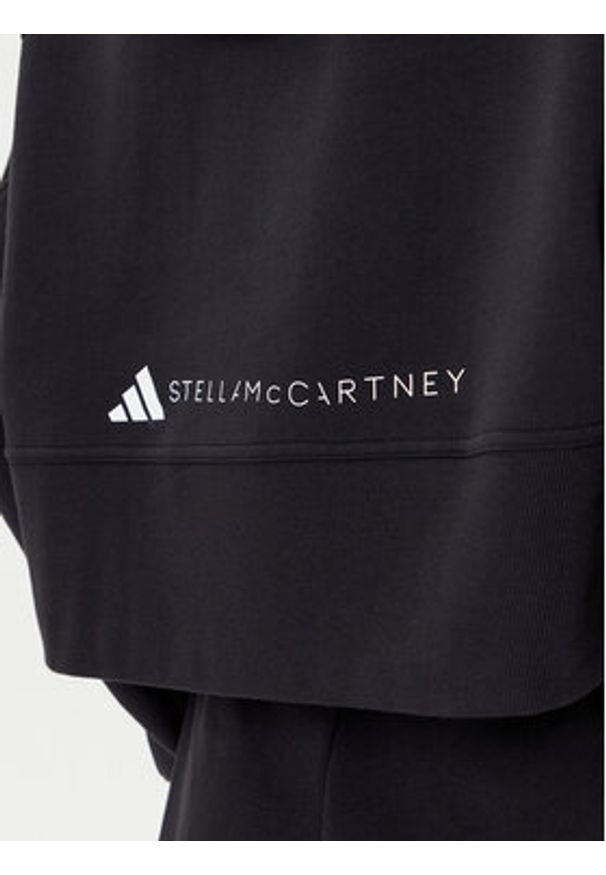 Adidas by Stella McCartney - adidas by Stella McCartney Bluza JD8107 Czarny Loose Fit. Kolor: czarny. Materiał: syntetyk