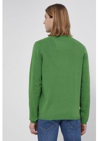 medicine - Medicine - Sweter bawełniany Commercial. Okazja: na co dzień. Kolor: zielony. Materiał: bawełna. Długość rękawa: długi rękaw. Długość: długie. Styl: casual #3