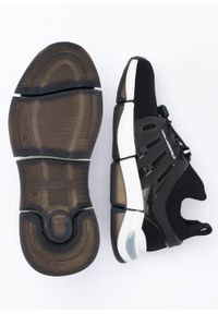 Sneakersy męskie czarne Karl Lagerfeld QUADRO Lacecage Lo Sock. Kolor: czarny #3