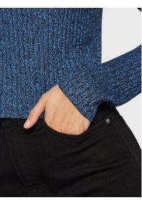 Edited Sweter Xia EDT6056001000005 Niebieski Regular Fit. Kolor: niebieski. Materiał: wiskoza #4