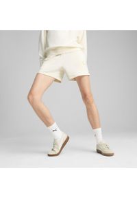 Puma - Damskie szorty ESS ELEVATED 5" ze średnim stanem PUMA No Dye Color Mix. Długość: krótkie