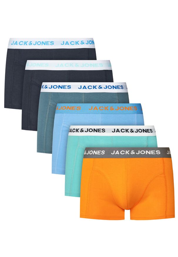 Jack & Jones - Jack&Jones Komplet 7 par bokserek Carl 12277583 Kolorowy. Materiał: bawełna. Wzór: kolorowy