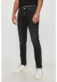 Calvin Klein Jeans - Jeansy Ckj 058. Kolor: czarny. Materiał: bawełna, denim, elastan #1