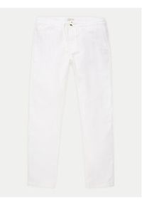 Tom Tailor Spodnie materiałowe 1041171 Biały Regular Fit. Kolor: biały. Materiał: bawełna #4