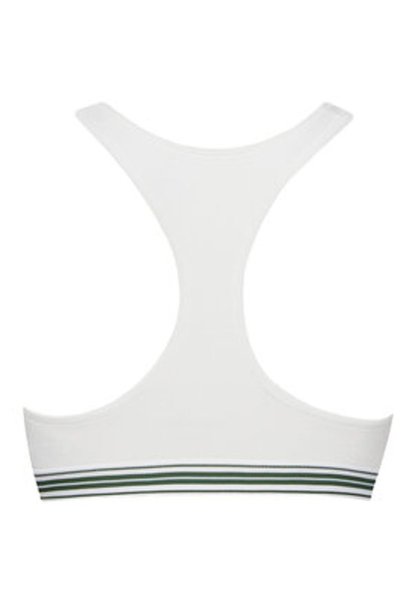 Lacoste Biustonosz top IF8167 Biały. Kolor: biały. Materiał: bawełna