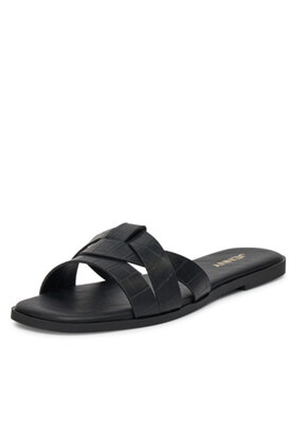 Jenny - JENNY Klapki 5762015 Czarny. Kolor: czarny. Materiał: syntetyk, materiał