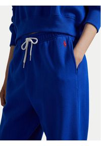 Polo Ralph Lauren Spodnie dresowe 211971700006 Niebieski Tapered Fit. Kolor: niebieski. Materiał: bawełna #3