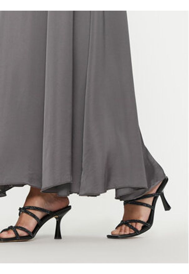 ViCOLO Spódnica maxi TS0191 Szary Regular Fit. Kolor: szary. Materiał: syntetyk
