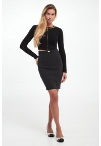 Elisabetta Franchi - Sweter/kardigan damski zapinany na zamek ELISABETTA FRANCHI #2