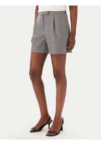 only - ONLY Szorty materiałowe Linda 15283727 Szary Regular Fit. Kolor: szary. Materiał: syntetyk #1