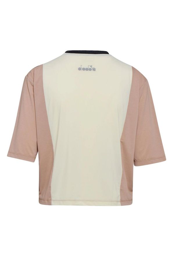 Diadora - Koszulka damska DIADORA L. SS T-SHIRT BE ONE TECH. Kolor: beżowy