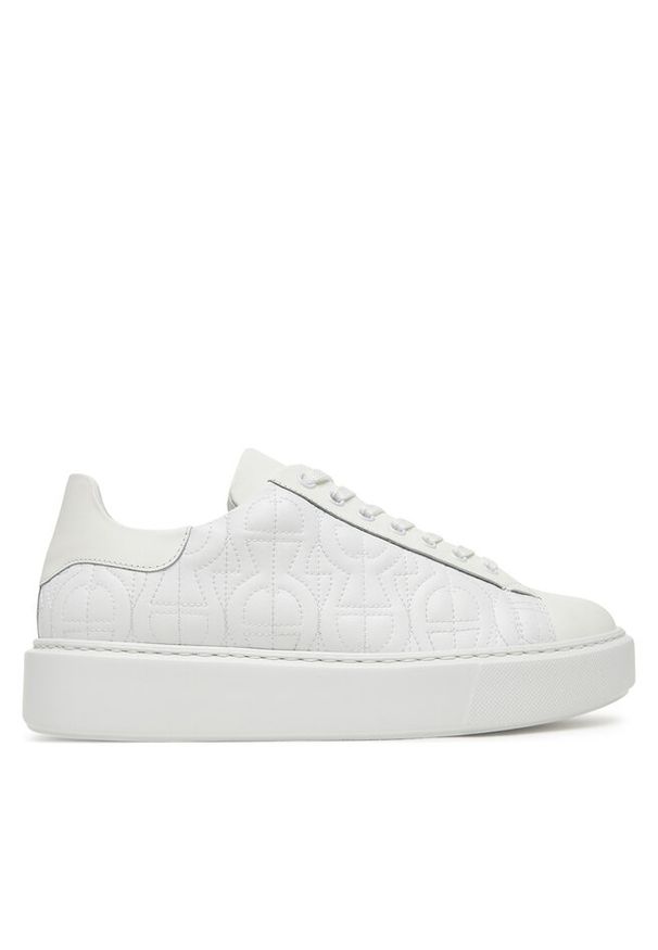 Sneakersy Aigner. Kolor: biały